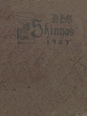 cover image of Beaver High School - Shingas - 1927